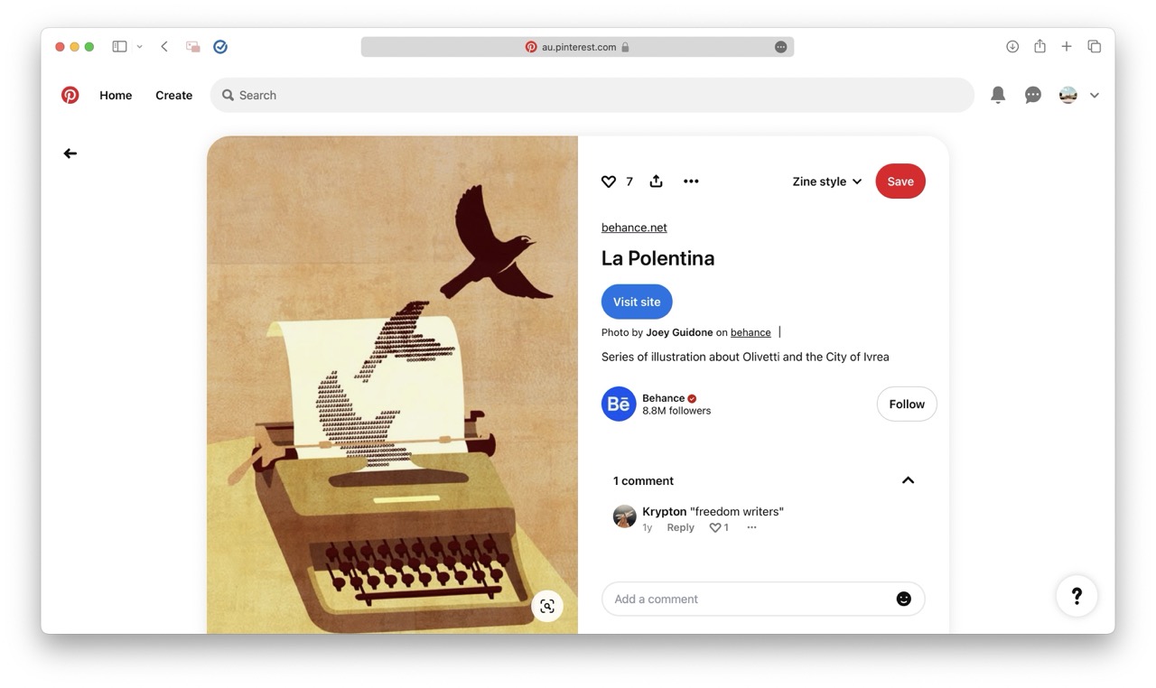 Illustration of a type writer on paper creating a bird in flight, symbolizing freedom of expression. The background is a warm beige with minimalist, artistic design elements.